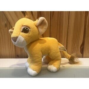 Vintage 1993 Mattel The Lion King Floppy Baby Simba Stuffed Plush Animal